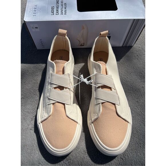 Serra Ladies 2-Tone Canvas Sneakers Woman’s Size 8 NEW - Picture 7 of 11
